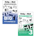 Daily Mail Puzzle Pitcherwits Collection 2 Books Set by Professor Rebus(Daily Mail Pitcherwits – Volume 1 ,Volume 3)