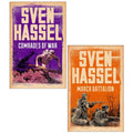 Sven Hassel 2 Books Collection Set (March Battalion, Comrades of War)