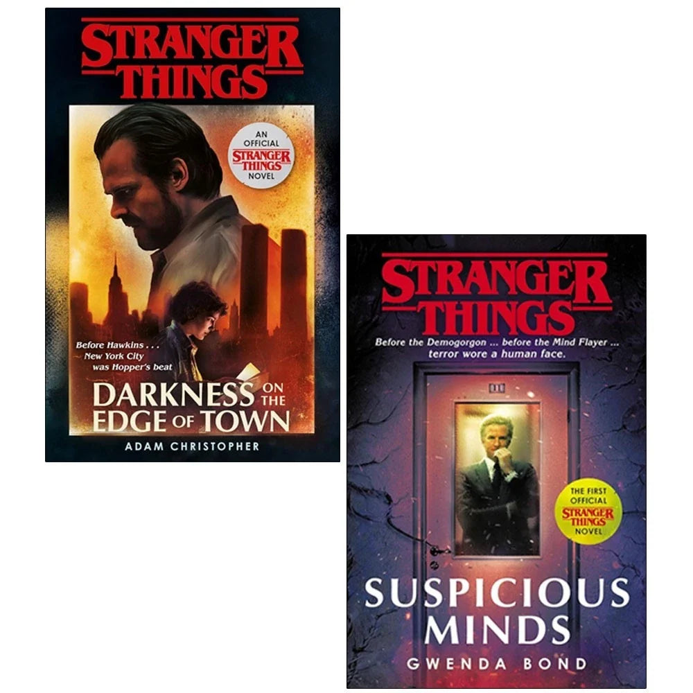 Stranger Things Series 2 Books Collection Set(Darkness on the Edge of Town & Suspicious Minds)