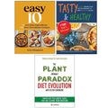 Easy 10, Tasty and Healthy, Plant Anomaly Paradox Diet Evolution 3 Books Collection Set
