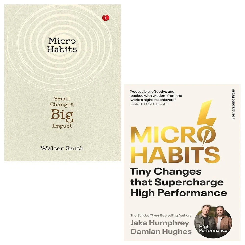 Micro-Habits Jake Humphrey, Micro Habits Walter Smith 2 Books  Collection Set