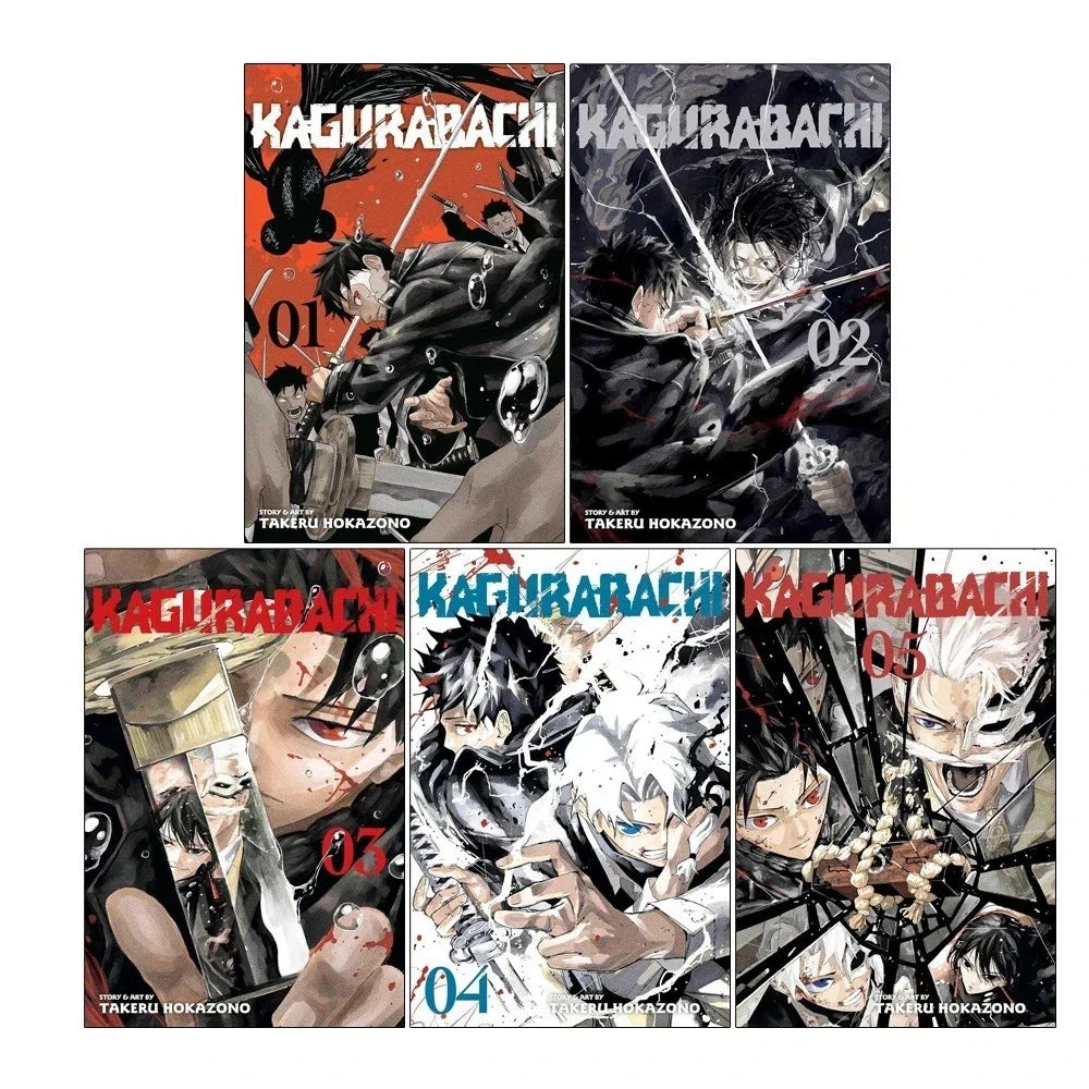 Kagurabachi Vols. 1 - 5 Books Collection Set By Takeru Hokazono