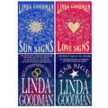 Linda Goodman Collection 4 Books Set(Sun Signs,Love Signs, Relationship Signs  & Star Signs)