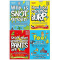 Glenn Murphy Collection 4 Books Collection Set(Why is Snot Green? ,Stuff That Scares Your Pants Off, How Loud Can You Burp? &  Poo! What IS That Smell?)
