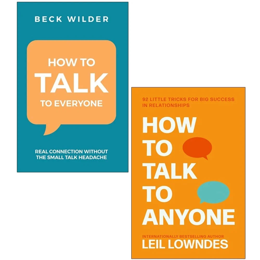 How To Talk To Everyone Beck Wilder,How to Talk to Anyone Leil. Lowndes 2 Books Collection Set