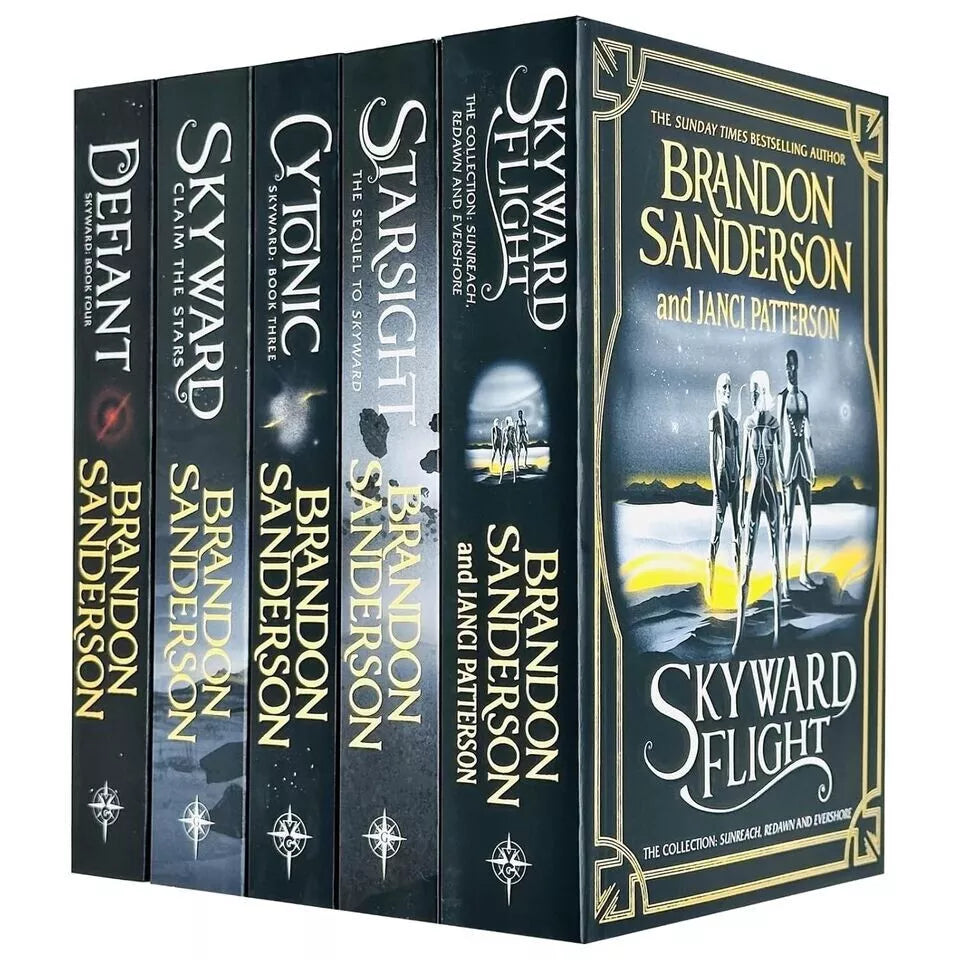 Skyward Series 5 Books Collection Boxed Set by Brandon Sanderson