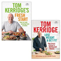 Tom Kerridge Collection 2 Books Set Lose Weight and Get Fit, Fresh Start (BBC cookery series)