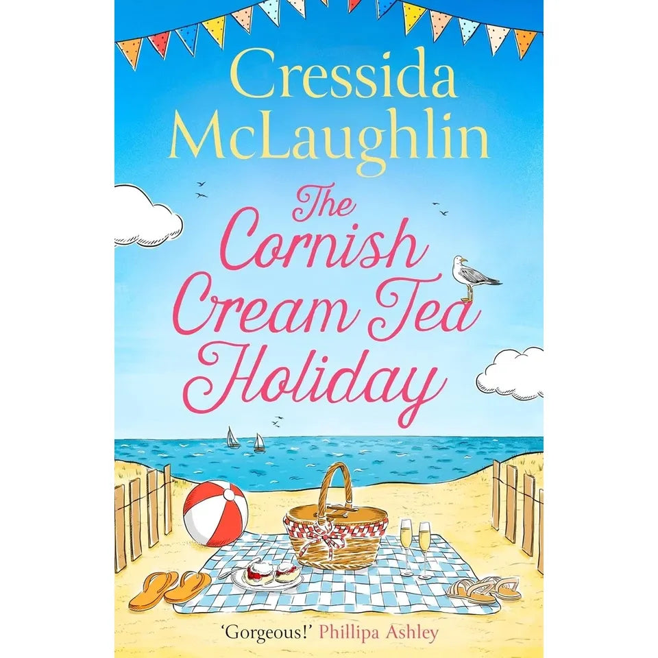 Cornish Cream Tea Series Collection 4 Books Set By Cressida McLaughlin(Tea Holiday, Tea Summer,Tea Christmas & Tea Wedding)