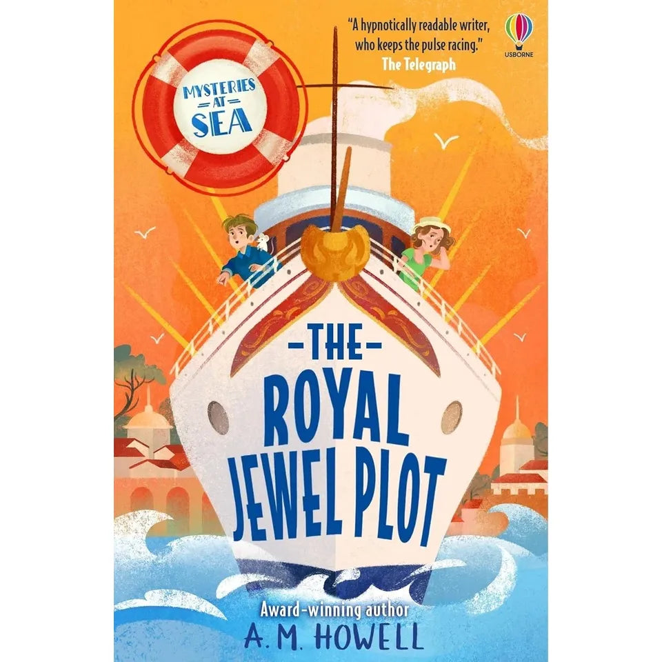 Mysteries at Sea Series By A.M. Howell 2 Books Collection Set (Peril on the Atlantic  & The Royal Jewel Plot)