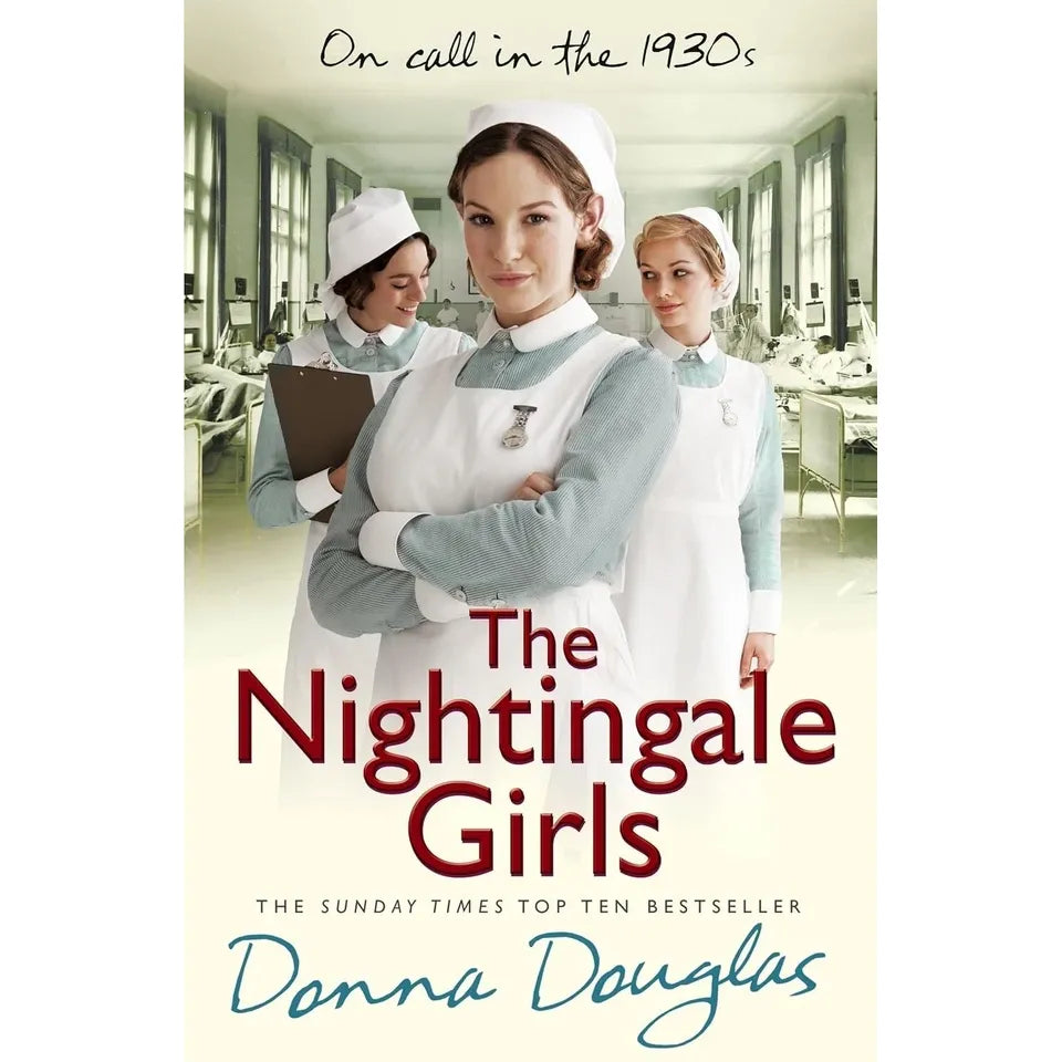 Donna Douglas Collection Nightingales Series 5 Books Set(The Nightingale Sisters ,The Nightingale Nurses ,The Nightingale Girls, A Nightingale Christmas Wish & Nightingales at War)