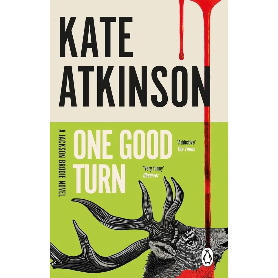 Jackson Brodie Series 3 Books Collection Set by Kate Atkinson(Case Histories,One Good Turn & When Will There Be Good News?)