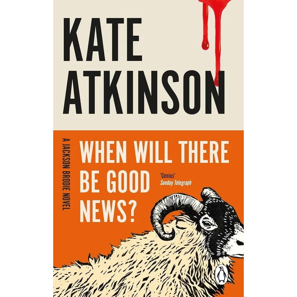 Jackson Brodie Series 3 Books Collection Set by Kate Atkinson(Case Histories,One Good Turn & When Will There Be Good News?)