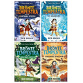 Bronte Tempestra Series Illustrated 4 Books Collection Set by Bex Hogan(Bronte Tempestra and the Lightning Steeds ,Bronte Tempestra and the Ice Warriors, Bronte Tempestra and the Weather Witch & Bronte Tempestra and the Vanishing Kingdom