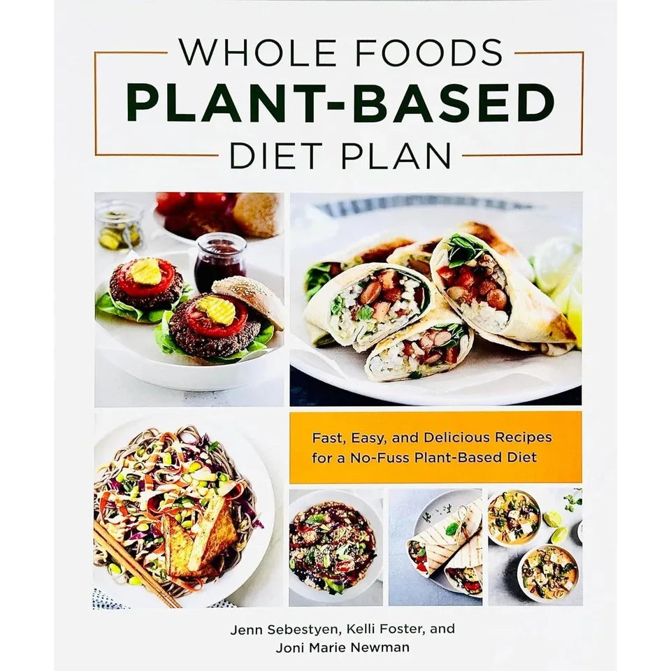 Plant Powered Plus,Whole Foods Plant Based Diet Plan,Plant Based Cook 3 Books Collection Set