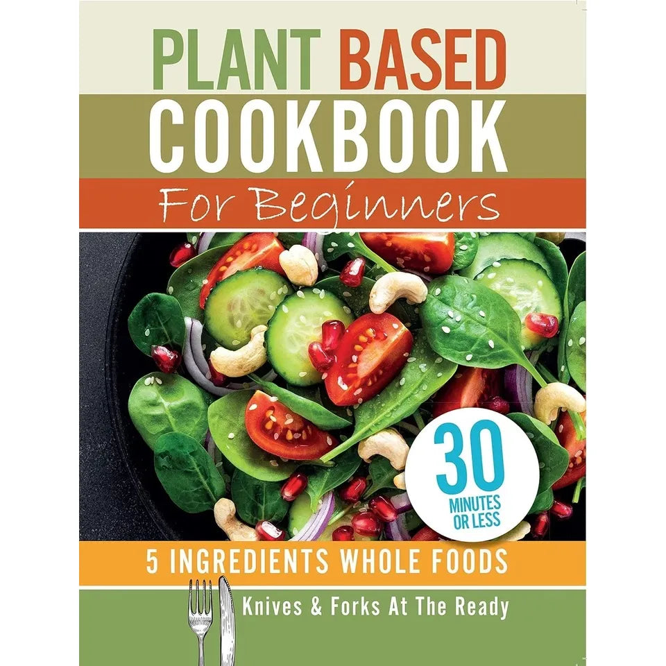 Plant Powered Plus,Whole Foods Plant Based Diet Plan,Plant Based Cook 3 Books Collection Set