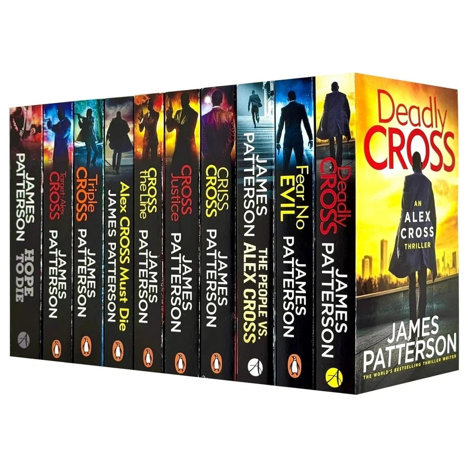 James Patterson Alex Cross Series (22-31) Collection 10 Books Set