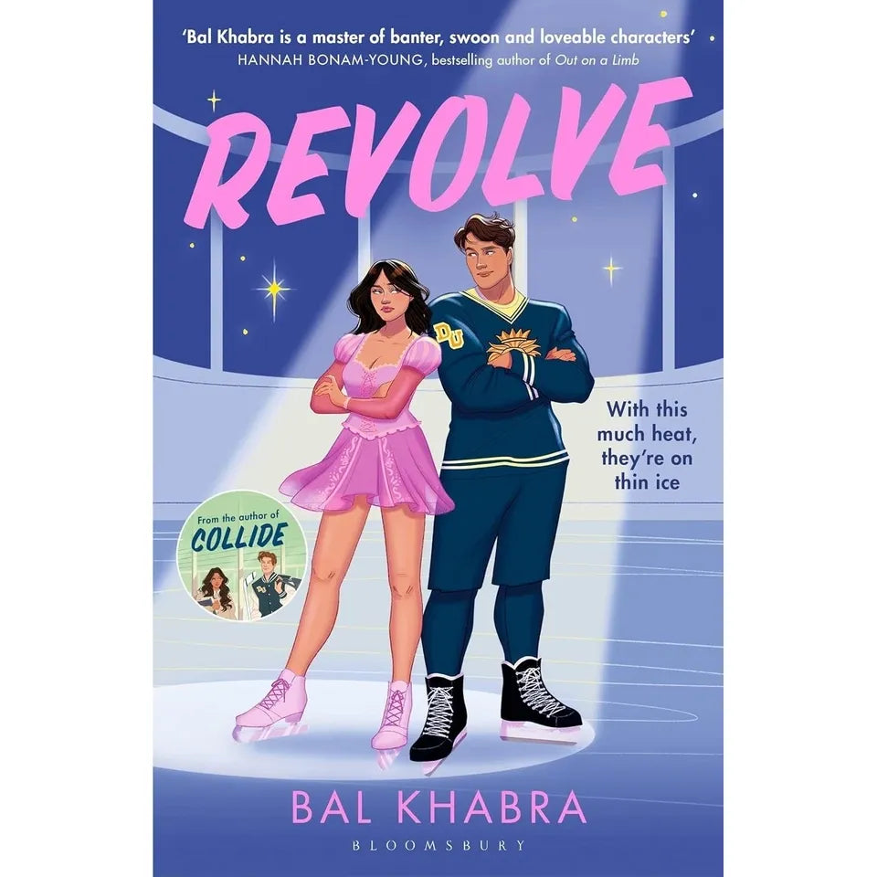 Off the Ice Series By Bal Khabra 3 Books Collection Set (Collide, Spiral, Revolve)