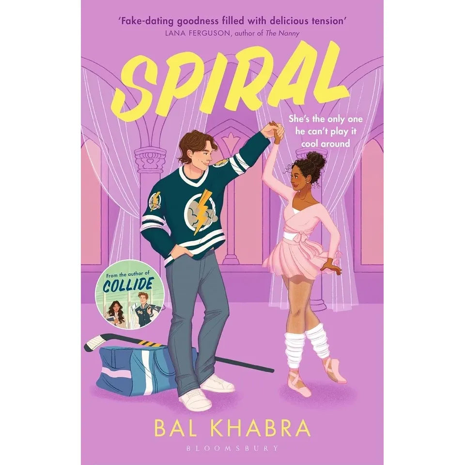 Off the Ice Series By Bal Khabra 3 Books Collection Set (Collide, Spiral, Revolve)