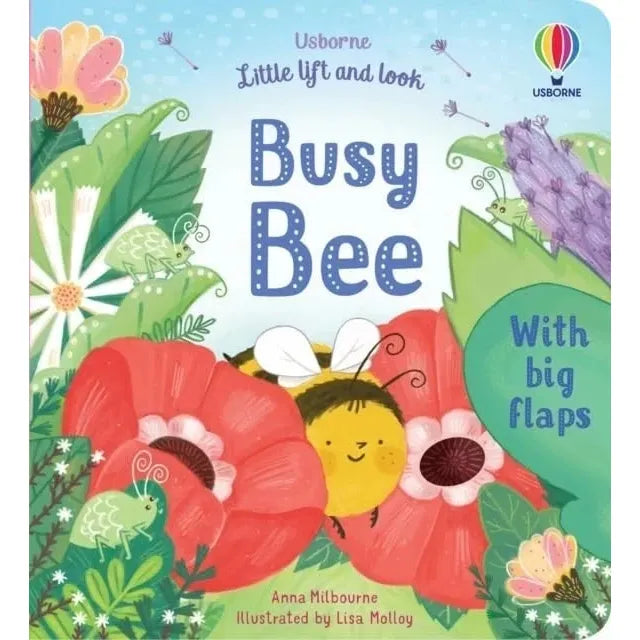 Little Lift and Look 8 Books Collection Set By Anna Milbourne(Red Fox,Baby Bunny,Busy Bee,Spotty Frog, Jungle ,Bugs,Under the Sea & Garden)