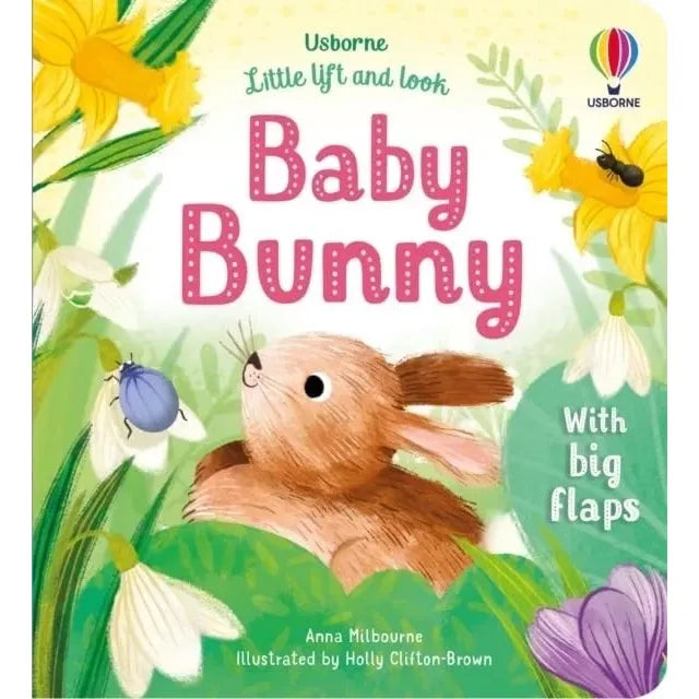 Little Lift and Look 8 Books Collection Set By Anna Milbourne(Red Fox,Baby Bunny,Busy Bee,Spotty Frog, Jungle ,Bugs,Under the Sea & Garden)
