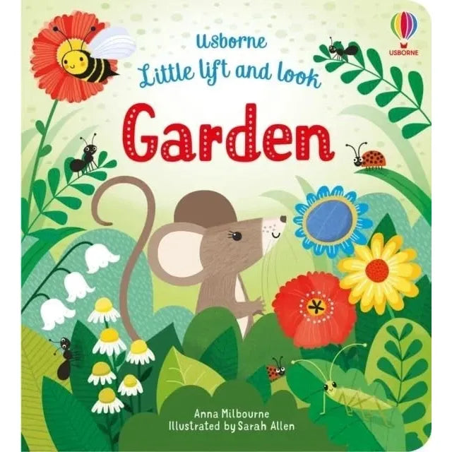 Little Lift and Look 8 Books Collection Set By Anna Milbourne(Red Fox,Baby Bunny,Busy Bee,Spotty Frog, Jungle ,Bugs,Under the Sea & Garden)