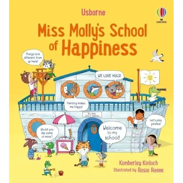 Usborne Miss Molly Collection 5 Books Set (Manners,Kindness,Confidence,Making Friends & Happiness)
