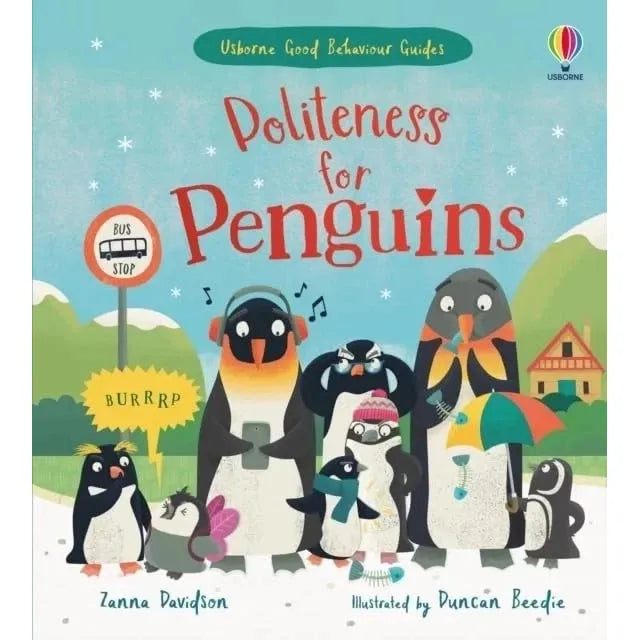 Usborne Good Behaviour Guides Collection 5 Books Set(Helpfulness for Hippos, Sharing for Sheep, Table Manners for Tigers, Politeness for Penguins & Listening for Llamas )