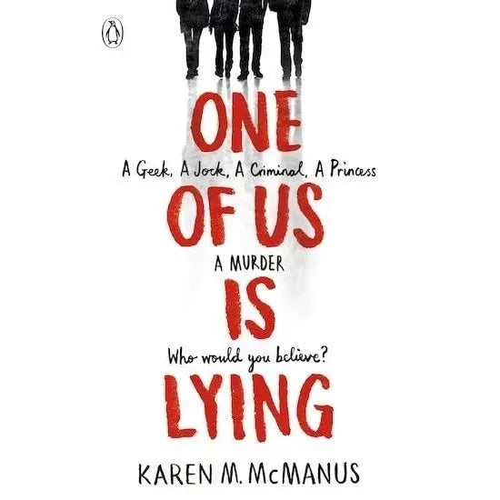 Karen M McManus Collection 4 Books Set(One of Us is Lying,One of Us is Next, One of Us is Back  & Such Charming Liars (hb))