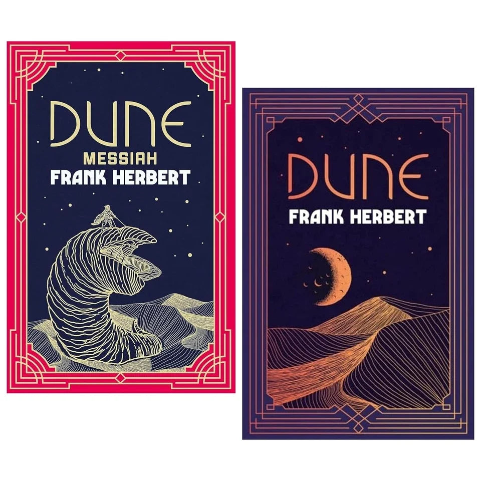 Dune Series Collectors editions By Frank Herbert 2 Books Collection Set (Dune  & Dune Messiah)