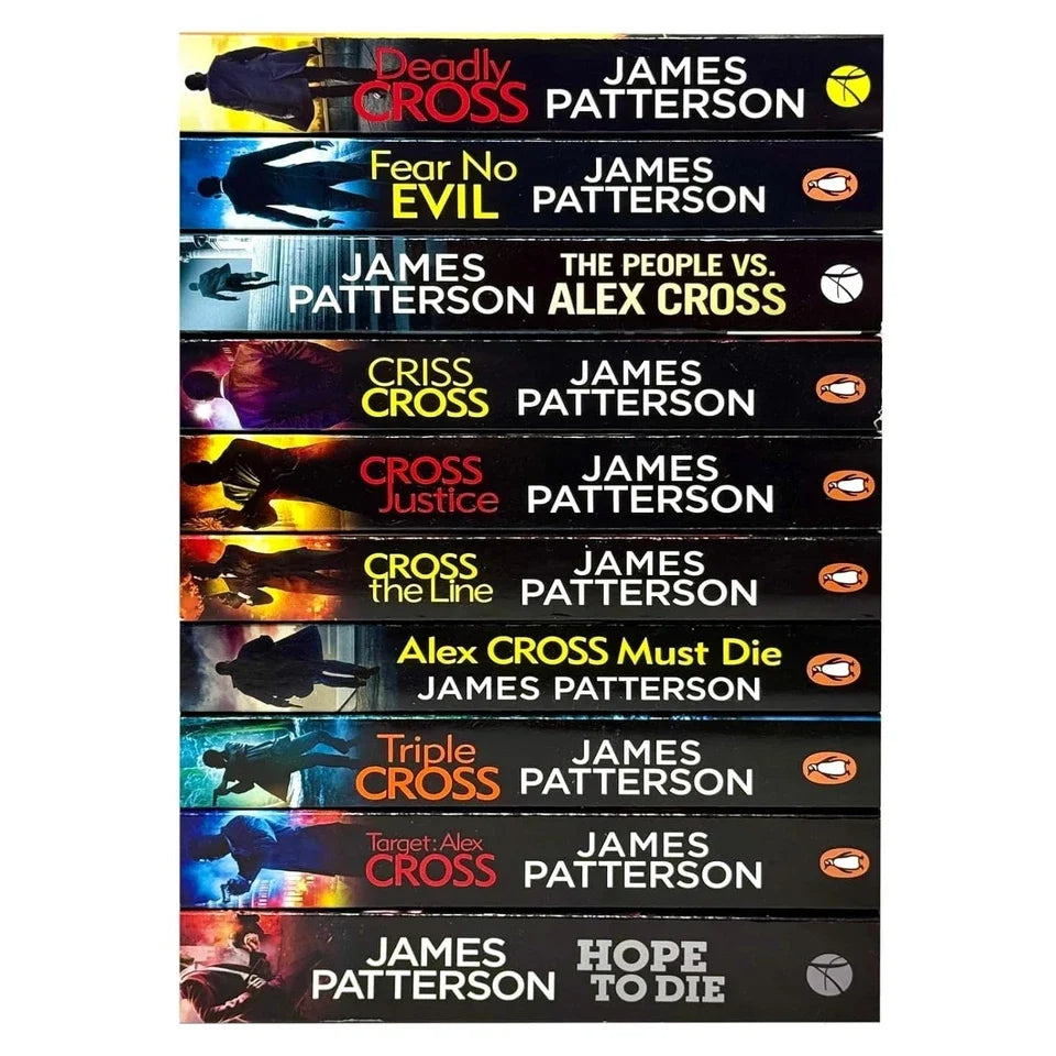James Patterson Alex Cross Series (22-31) Collection 10 Books Set