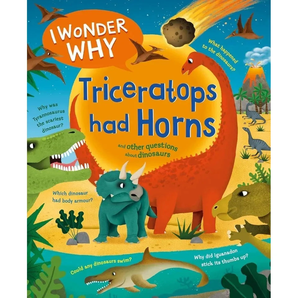 I Wonder Why Series 8 Books Collection Set (The Sea is Salty, Sun Rises, Stars Twinkle, Camels Have Humps, Snakes Shed Their Skin, Wind Blows, Leaves Change Colour, Triceratops Had Horns)