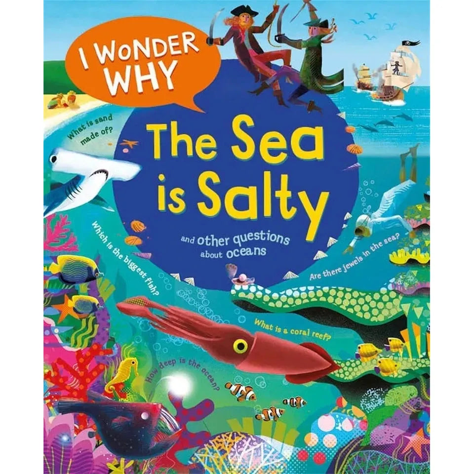 I Wonder Why Series 8 Books Collection Set (The Sea is Salty, Sun Rises, Stars Twinkle, Camels Have Humps, Snakes Shed Their Skin, Wind Blows, Leaves Change Colour, Triceratops Had Horns)