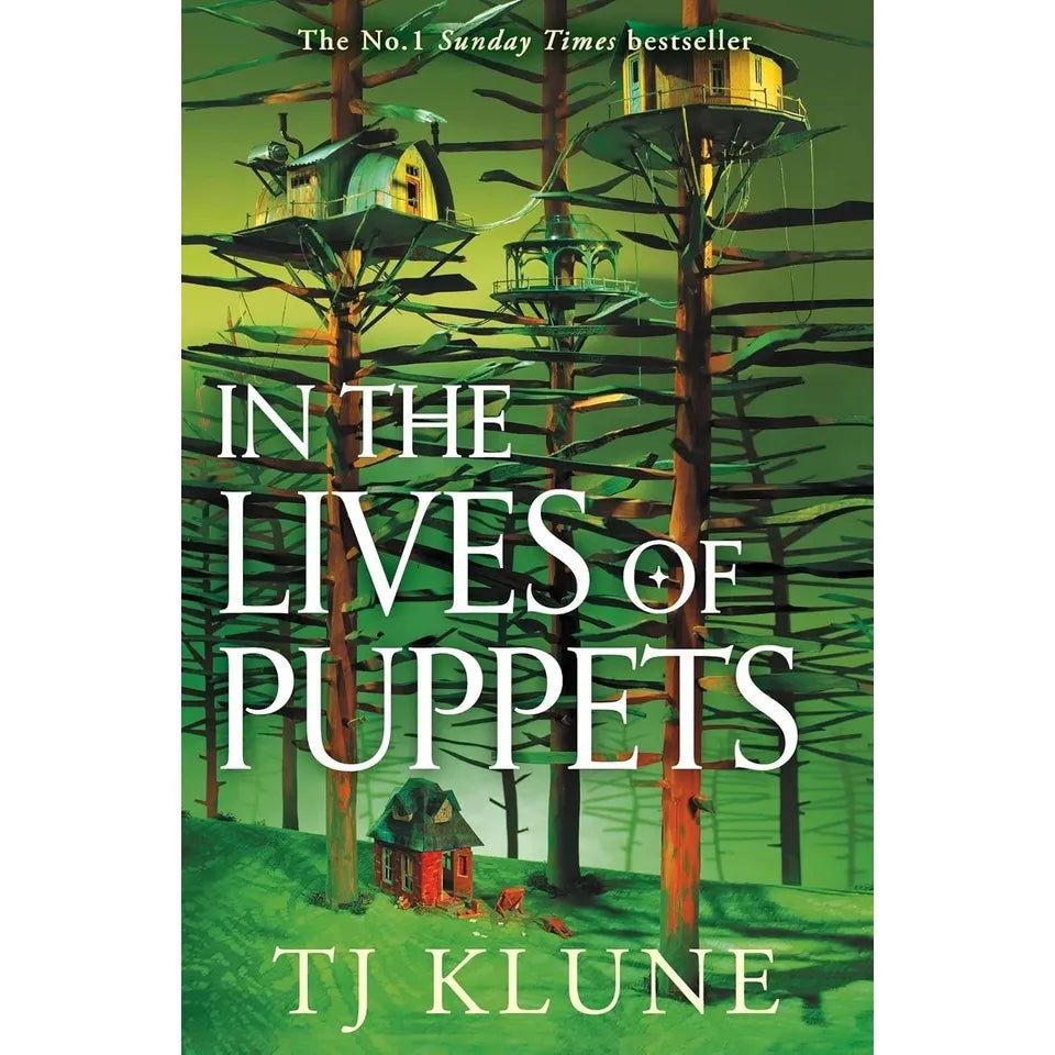 TJ Klune Collection 5 Books Set (The House in the Cerulean Sea, Somewhere Beyond the Sea, Under the Whispering Door, In the Lives of Puppets and The Bones Beneath My Skin)