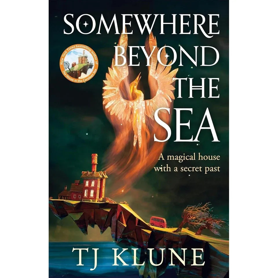 TJ Klune Collection 5 Books Set (The House in the Cerulean Sea, Somewhere Beyond the Sea, Under the Whispering Door, In the Lives of Puppets and The Bones Beneath My Skin)