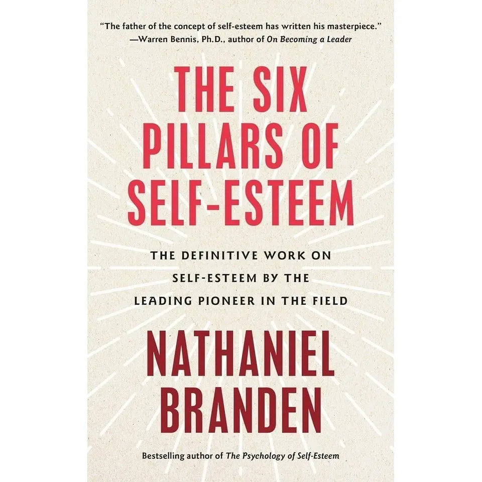 Confidence Reset Not Louder Just Realer By Dex Harmon & Six Pillars of Self-Esteem By Nathaniel Branden Ph.D. 2 Books Collection Set