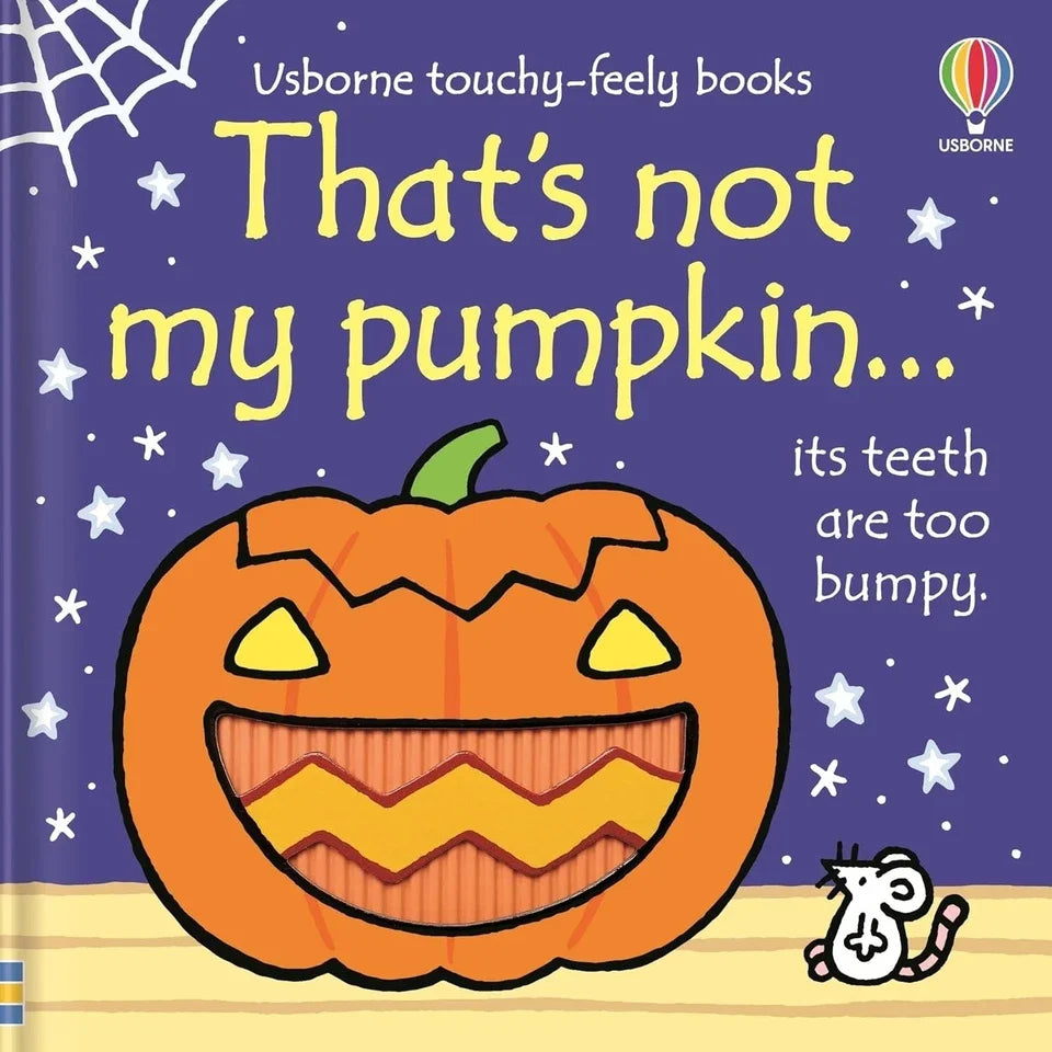 Fiona Watt 3 Books Collection Set (That's Not My Pumpkin, That's not my Witch, That's not my bat)