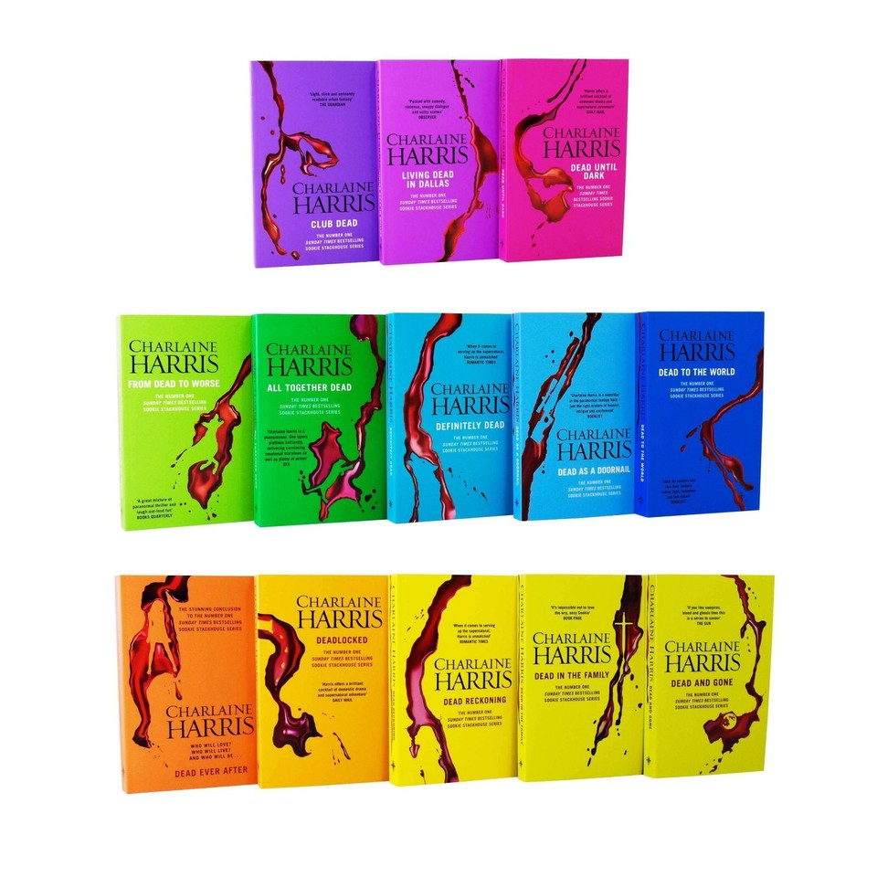 True Blood by Charlaine Harris Complete Sookie Stackhouse 13 Books Collection Set