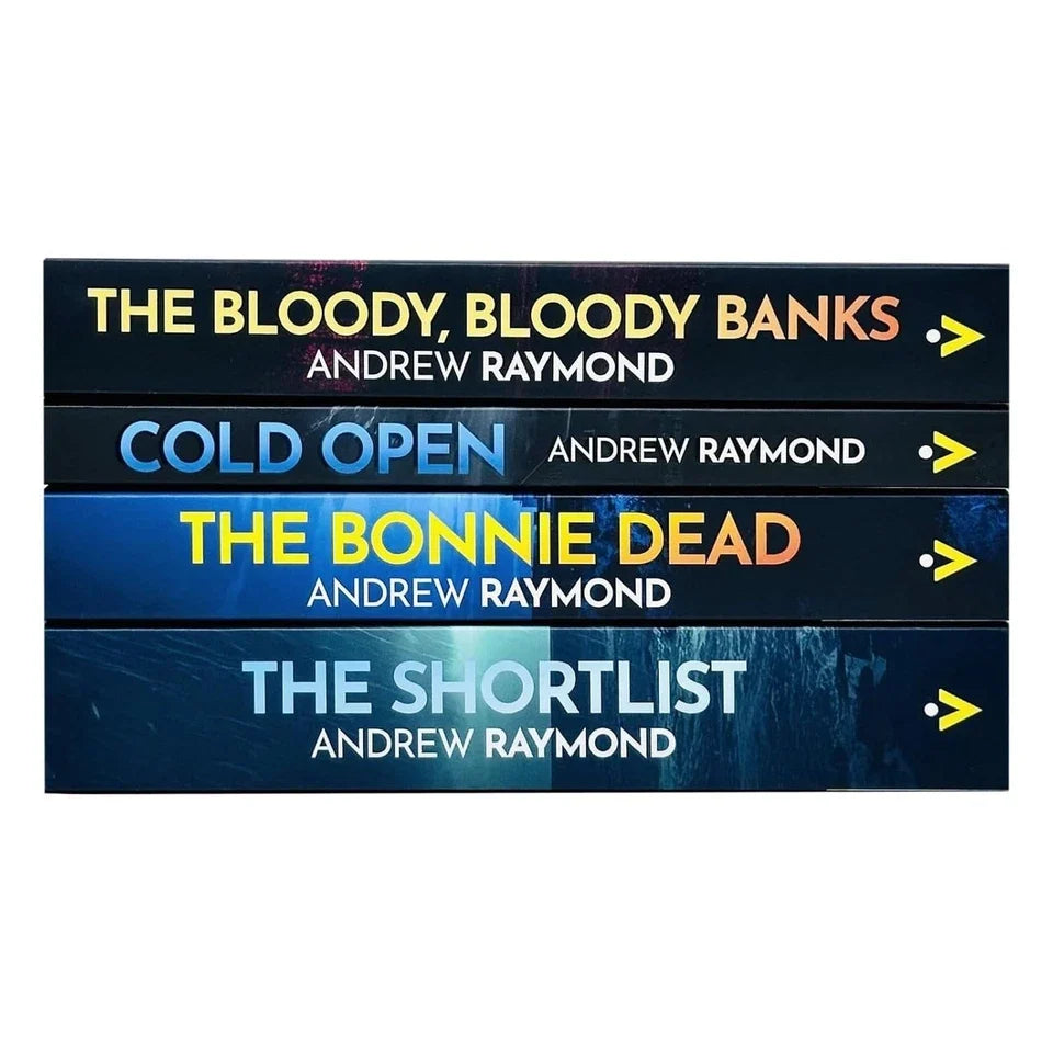 DCI Lomond Crime Thrillers Series 4 Books Set by Andrew Raymond (Bonnie Dead, Shortlist)