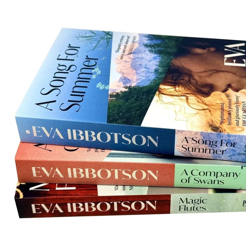 Eva Ibbotson 3 Books Collection Set (A Company of Swans, Magic Flutes, A Song for Summer)