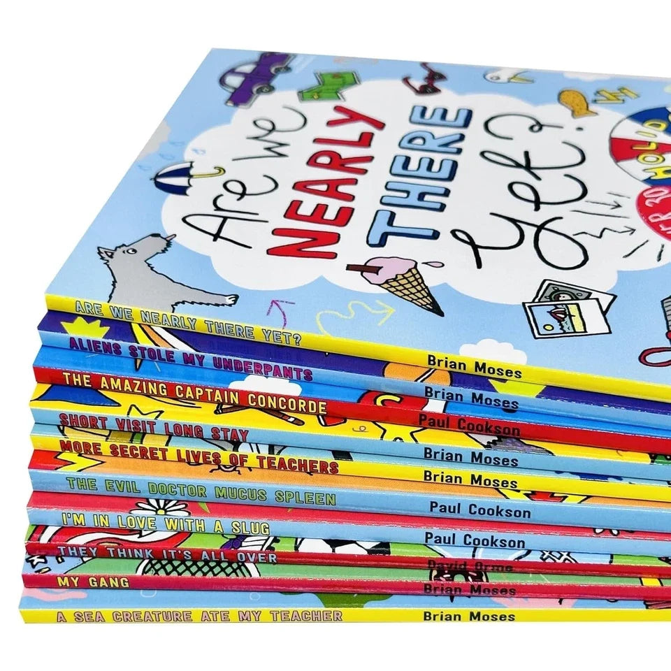 Childrens Poems Collection 10 Books Set (The Evil Doctor Mucus Spleen, My Gang)