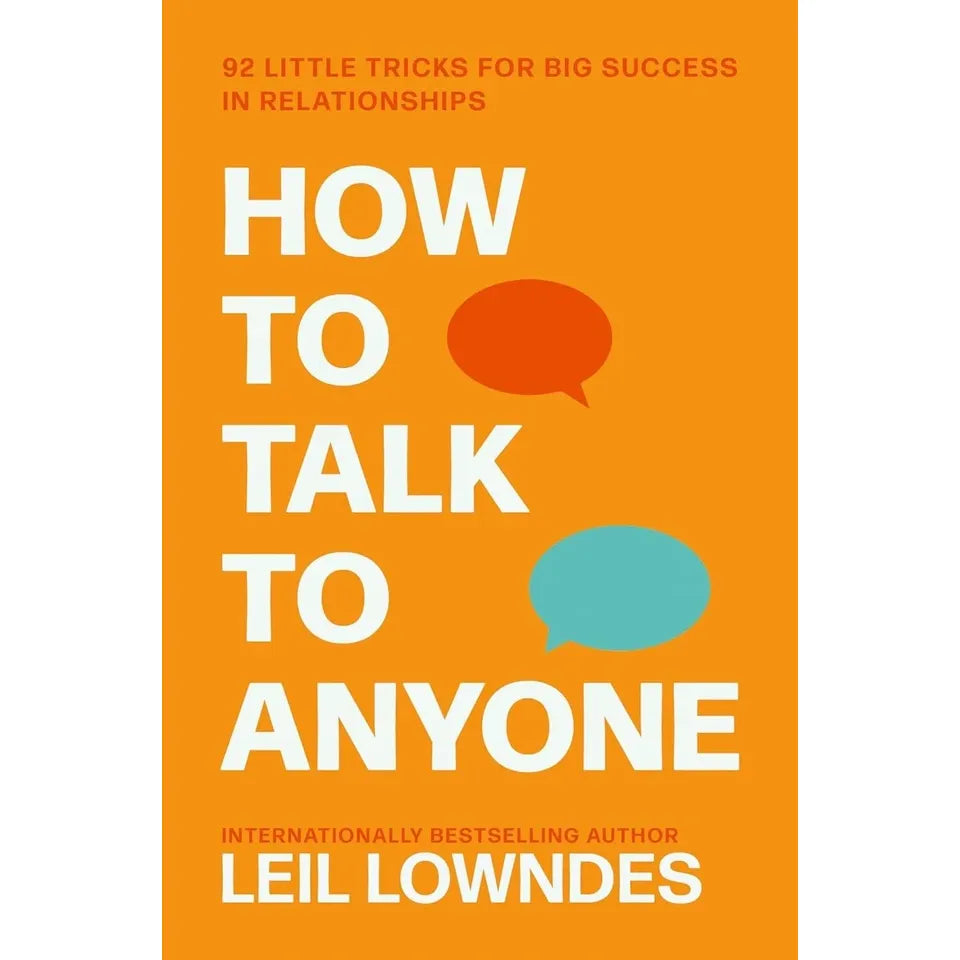 Talk of Tactics, How to Talk to Anyone, Talk Smart Lead Strong 3 Books Collection Set