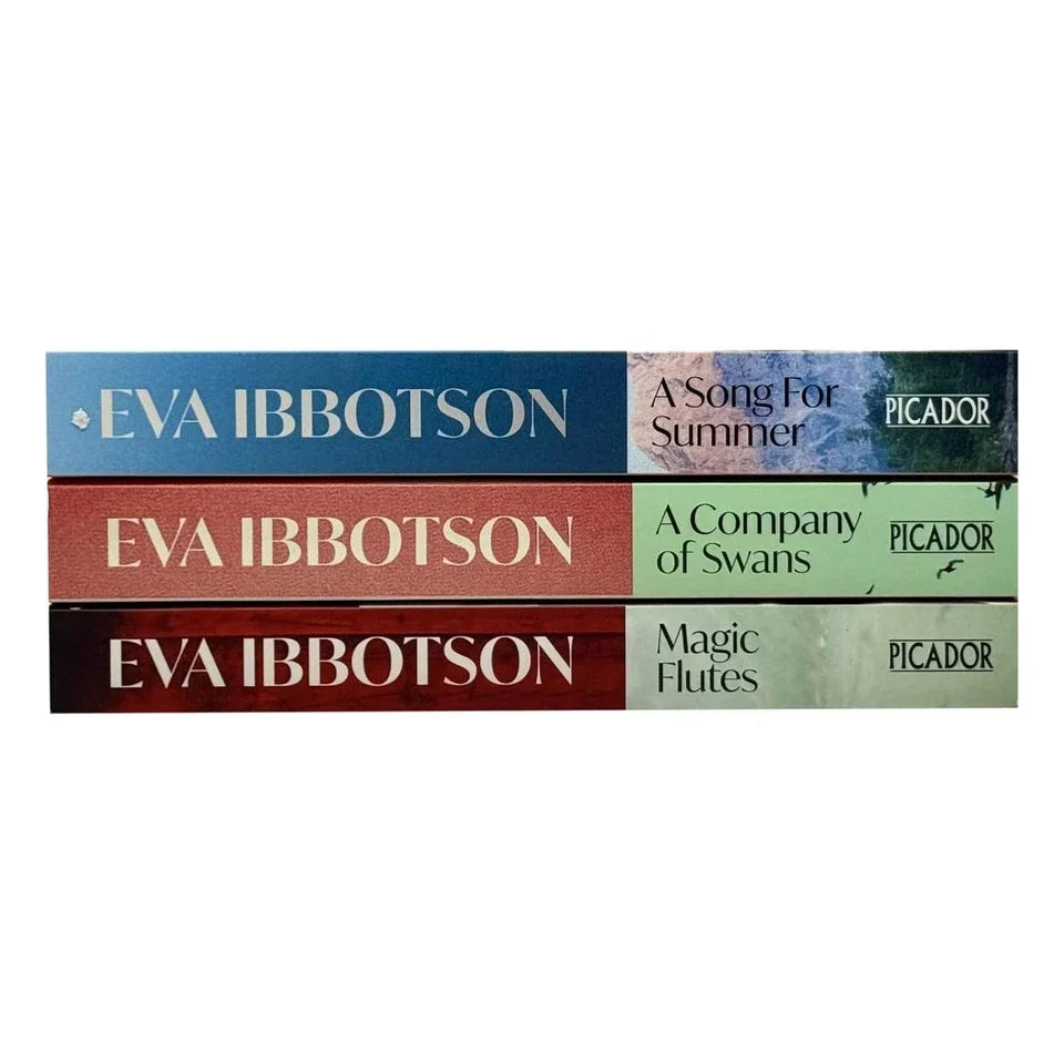 Eva Ibbotson 3 Books Collection Set (A Company of Swans, Magic Flutes, A Song for Summer)